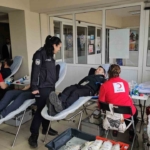 Nazilli’de Emniyet Teşkilatı’ndan Kızılay’a kan desteği