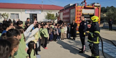 Nazilli’de öğrencilere ’Ormanları Koruma, Afet ve Yangın Eğitimi’ verildi