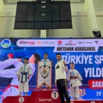 Nazillili minik karateci Türkiye şampiyonu oldu
