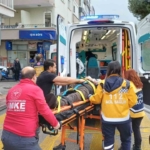 Otomobilin çarptığı yaya yaralandı