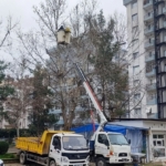 Yağış sonrası belediye ekipleri sahaya indi