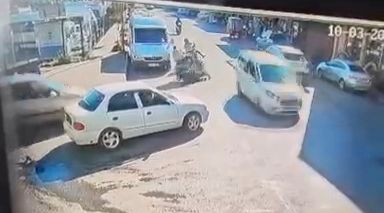 Uyuşturucu haplarla kaçarken kaza yaptı