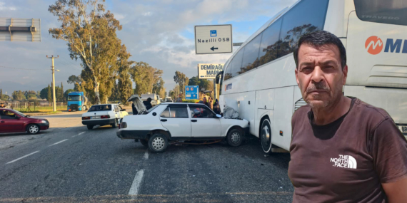 Nazilli’de otomobil ile otobüs çarpıştı! 1 ölü: Kasten mi yaptı?