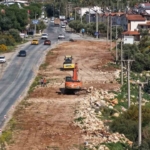 Aydın Büyükşehir, Akbük’te yol yenileme çalışmalarını sürdürüyor