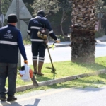 Aydın Büyükşehir’den bayram öncesi Kuşadası’nda çevre düzenlemesi