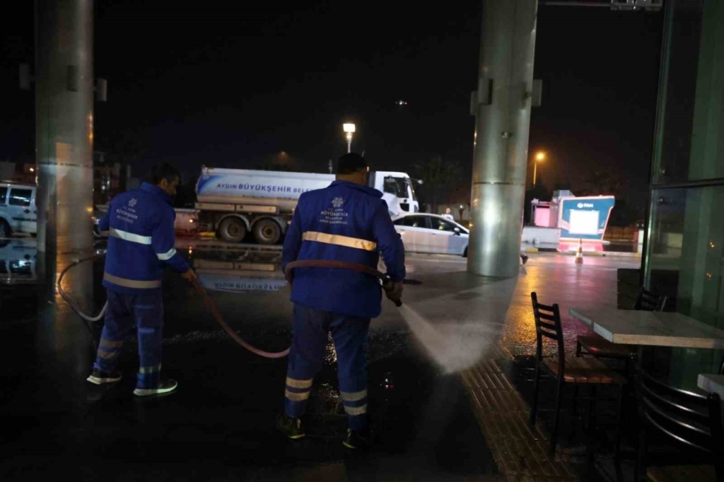 aydin buyuksehirden bayram oncesi otobus terminallerinde temizlik calismasi 14f287afd848