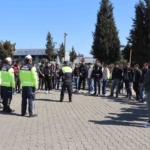 Aydın’da motosiklet sürücülerine güvenli sürüş eğitimi