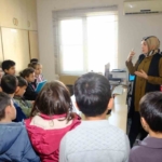 Başkan Doğanca, öğrencilerin sorularını cevapladı