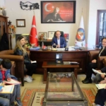 Başkan Doğanca, öğrencilerin sorularını cevapladı