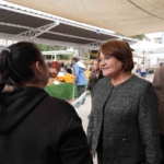 Başkan Gençay pazar esnafı ile bayram öncesi bir araya geldi