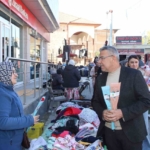 Başkan Güler’den kadınlara çiçekli jest