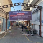 Bozdoğan’da Simit Pazarı Sokağı geçici olarak araç trafiğine kapatıldı