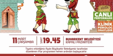 Buharkent’te çocuklar Hacivat ve Karagöz ile buluşacak