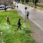 Büyükşehir ekiplerinden Nazilli yürüyüş yolunda bakım çalışması