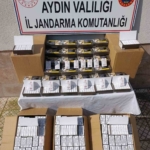 Çine’de 55 bin adet kaçak makaron ele geçirildi