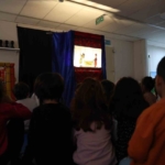 Didim Belediyesi minikleri Hacivat ve Karagöz ile buluşturdu