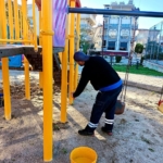 Didim’de parklar çocuklar için yenilendi