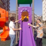 Efeler Belediyesi’nden parklarda bakım ve onarım çalışması