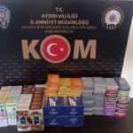 Efeler’de 4 işyerine kaçakçılık baskını