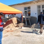 Germencik’te düğün salonları ve okul önünde bakım çalışması sürüyor