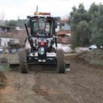 Kavaklı Mahallesi’ndeki bahçe yolu yenilendi