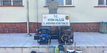 Koçarlı’da kaçak kazıya Jandarmadan suçüstü