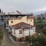 Köşk’te dolu yağışı etkili oldu, yollar beyaza büründü