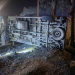 Köşk’te minibüs mezarlığa uçtu: 3 yaralı
