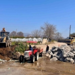 Malgaç Çayı’nda ulaşımı rahatlatan düzenleme