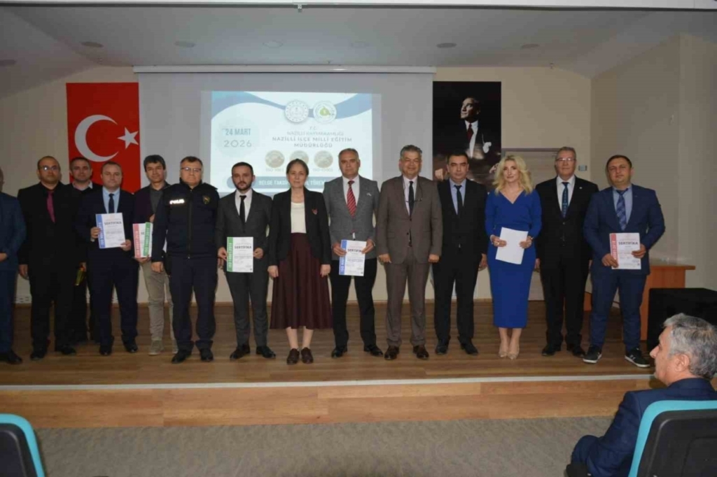 Nazilli’de ödül töreni: Projeleri ile dereceye girdiler 10 nazillide projeleri ile dereceye giren okullar icin odul toreni duzenlendi 42f9307c0af7