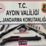 Nazilli’de ruhsatsız silah operasyonu