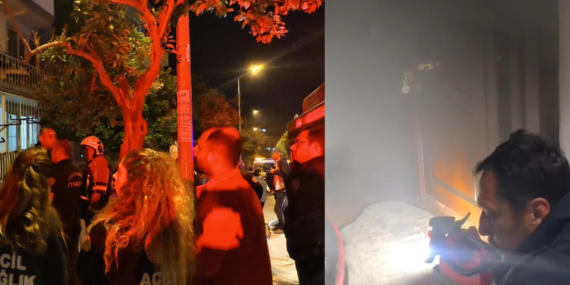 Nazilli’de alevli gece: Ekipler zamanla yarıştı