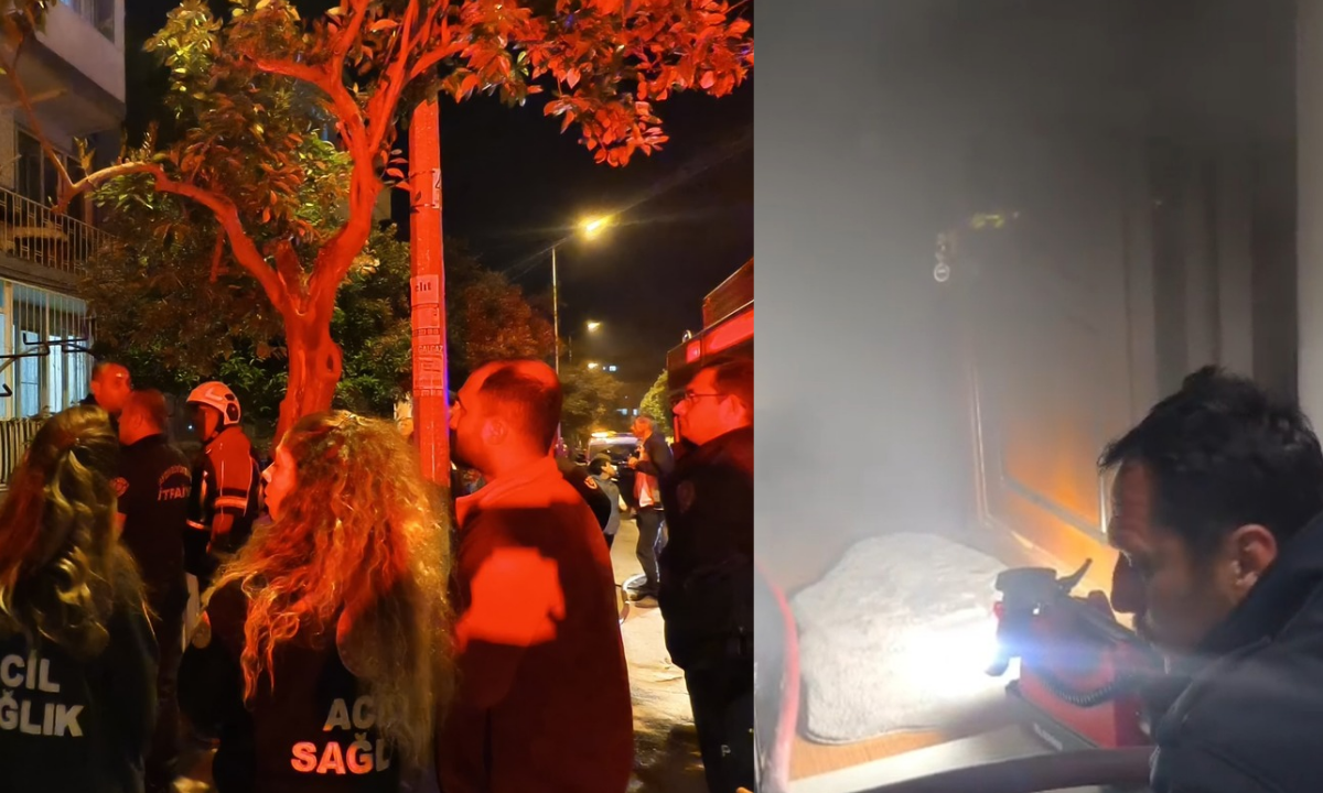 Nazilli’de alevli gece: Ekipler zamanla yarıştı