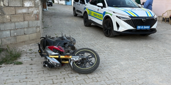 Aydın’da hareketli dakikalar: Motoru bırakıp kaçtı