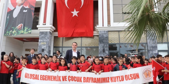 Başkan Arıcı: “Geleceğin aydınlık yüzü, bugünün çocuklarıdır”