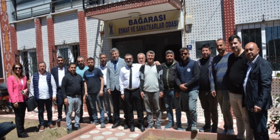 AYESOB seçimi öncesi Söke’de Künkcü sesleri: Esnaf bağrına bastı