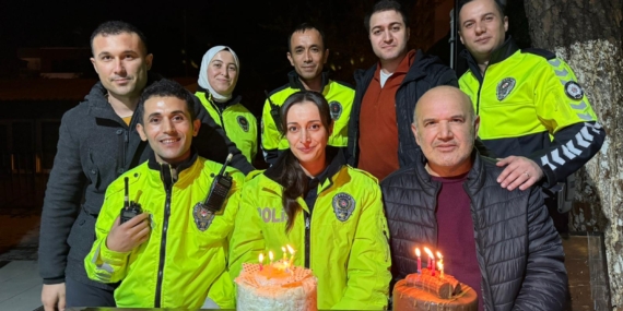 Trafik Şubede çifte kutlama