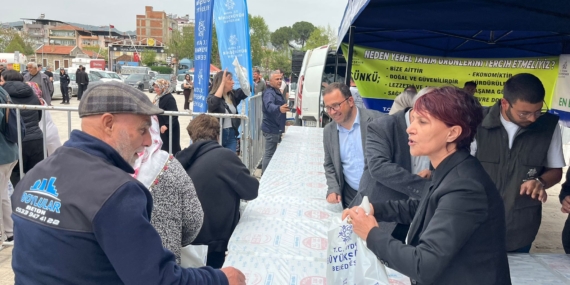 Binlerce fide kısa sürede tükendi