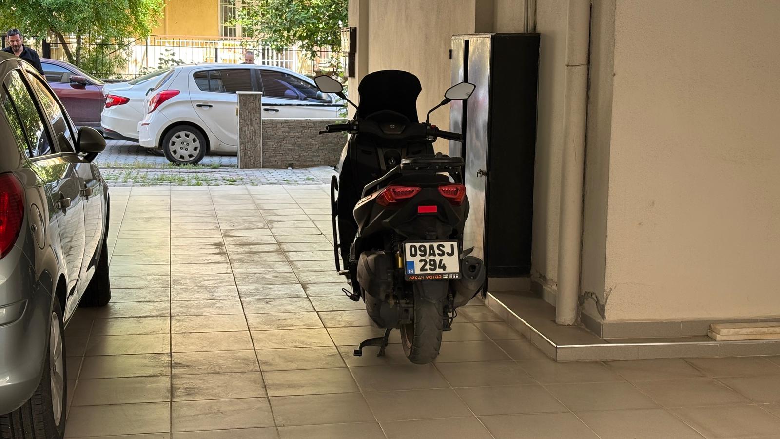 Aydın’daki cinayet zanlısının motosikleti bulundu: Bina sakinleri ihbar etti