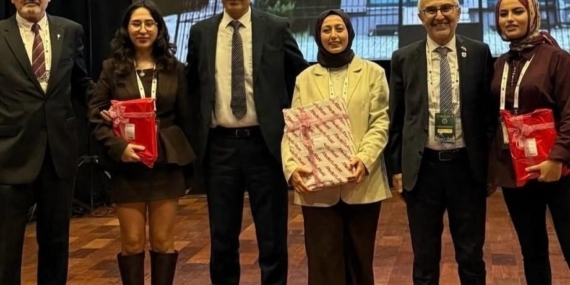Aydın’ın gururu: ADÜ öğrencisi kongrede birinci oldu