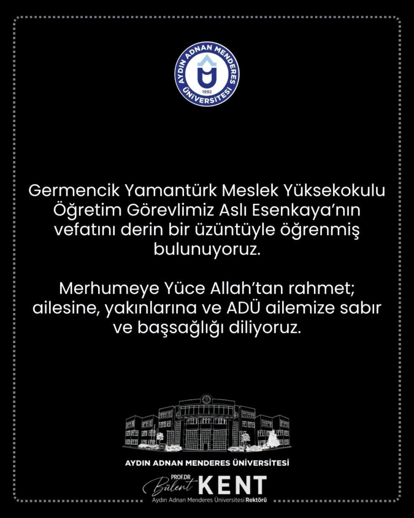ADÜ’lü akademisyen hayatını kaybetti 2 adulu akademisyen hayatini kaybetti dc4367f3687c