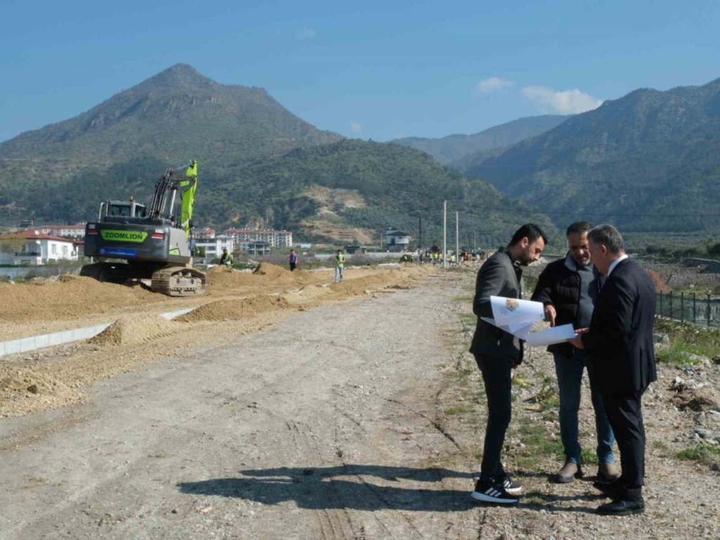 aydin buyuksehirden buharkentte yol yapim calismasi c1a2f6920ce7