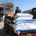 Aydın Büyükşehir’den Germencik’te küçük üreticilere yem desteği