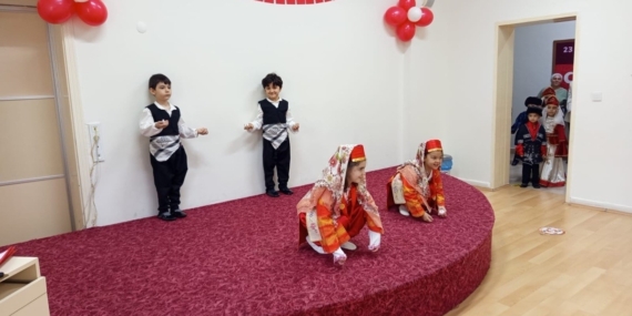 Aydın’da anaokulu öğrencileri hünerlerini sergiledi