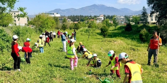 Aydın’da öğrenciler doğayla buluştu