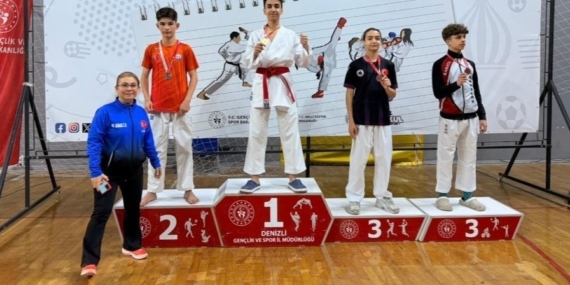 Aydınlı sporcular Denizli’den dereceyle döndü