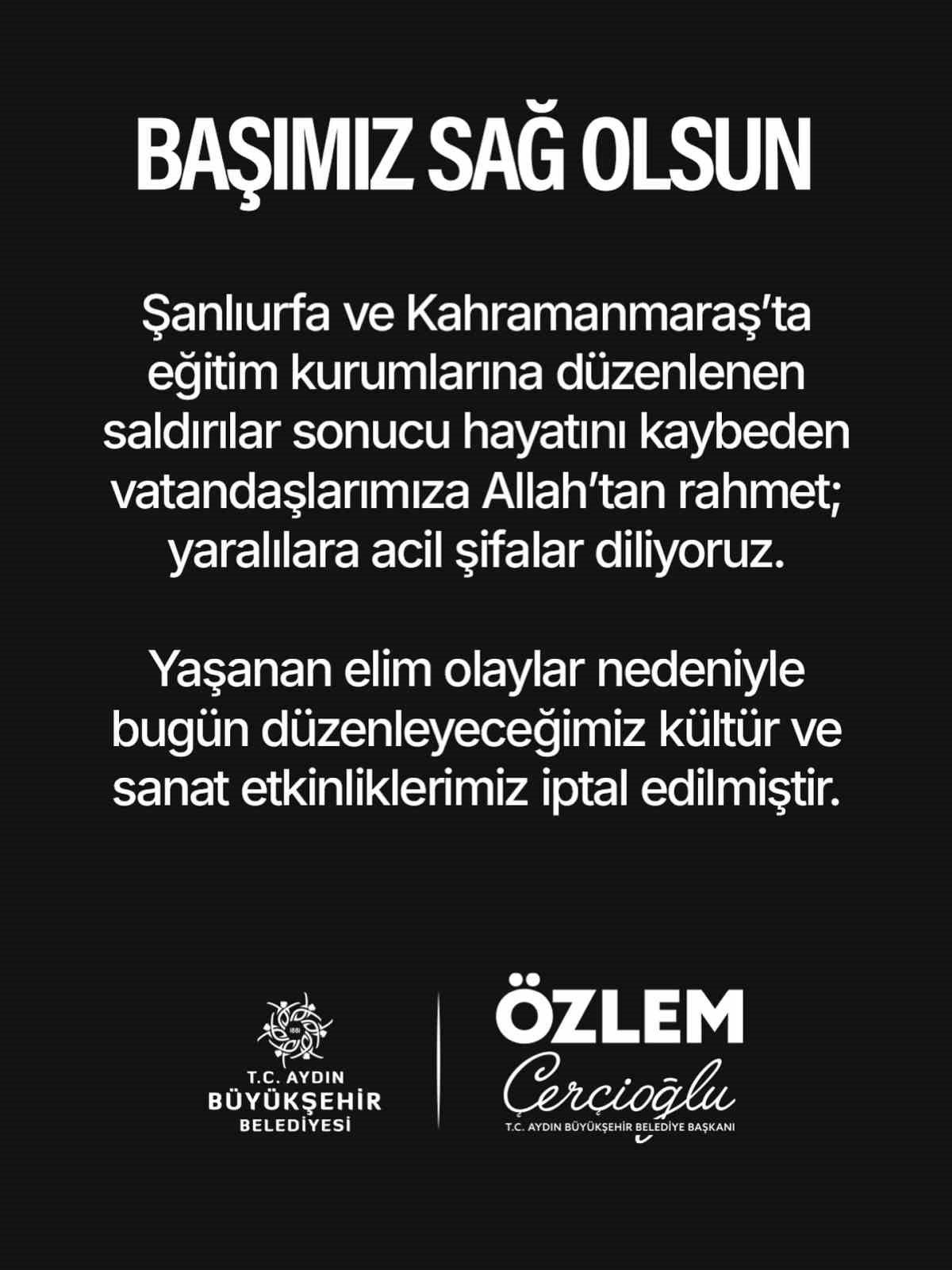 baskan cercioglu tum etkinlikleri iptal etti 043febb2ac5c