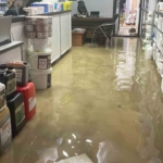 Çine’de sağanak etkili oldu, yollar göle döndü