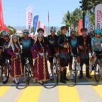 Cumhurbaşkanlığı Bisiklet Turu’nun ikinci etabı, Aydın’dan start aldı