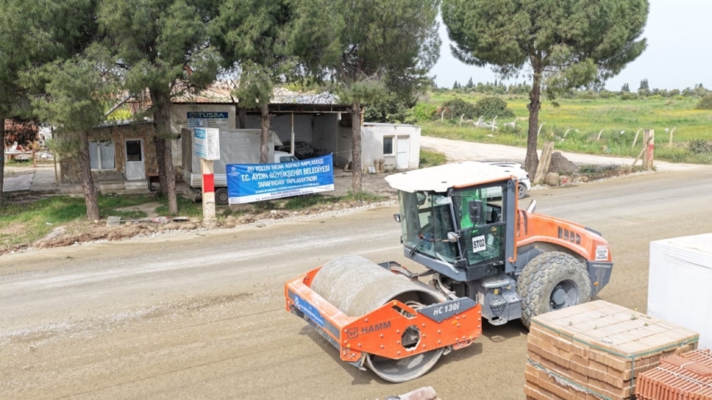 didim akbukte yol yenileme calismalari basladi 498fc7196e0b